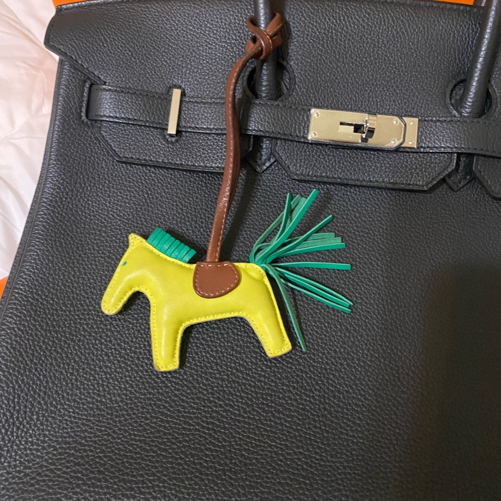 RARE YELLOW HERMÈS
Milo GriGri Rodeo Bag Charm pm - Picture 10 of 16
